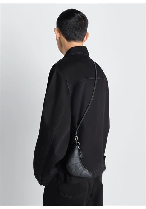 porta monete croissant unisex nero LEMAIRE | SL0054 LL0018BK999